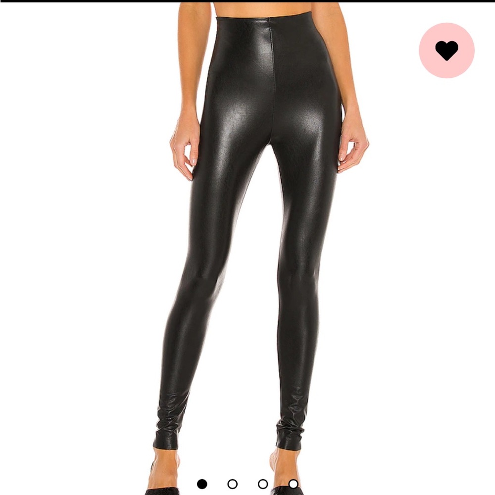 Perfect Control Faux Leather Legging in Black
Commando